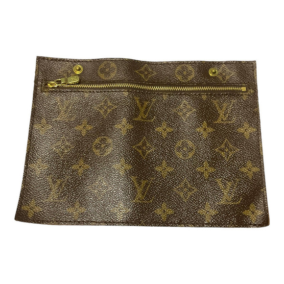 LOUIS VUITTON Monogram Randonnee GM Pochette Insert Brown - Picture 1 of 8